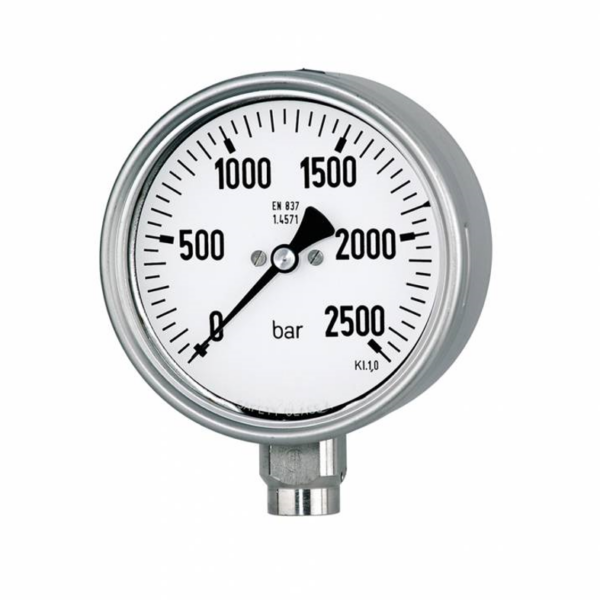 100mm (4") All SS Safety Pattern Pressure Gauge DIN