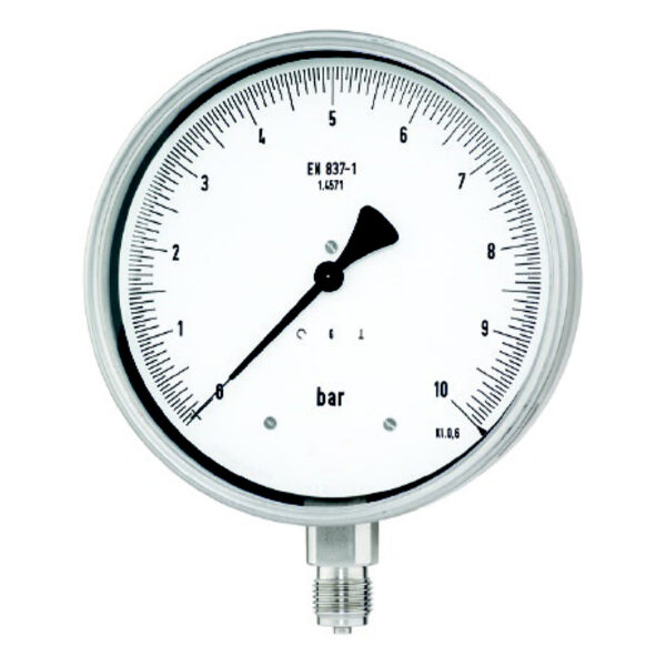 250mm All Stainless Steel Test Pressure Gauge