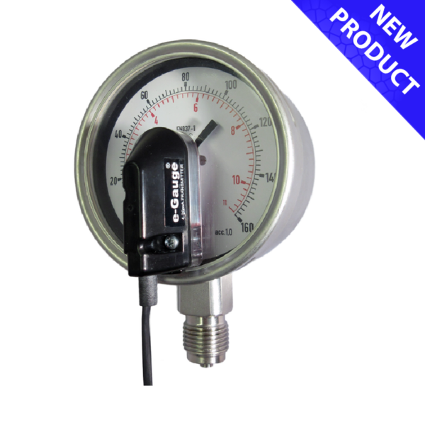 100mm (4") & 160mm (6") All SS Process Pressure Gauge Fitted With e-Gauge®-Lite