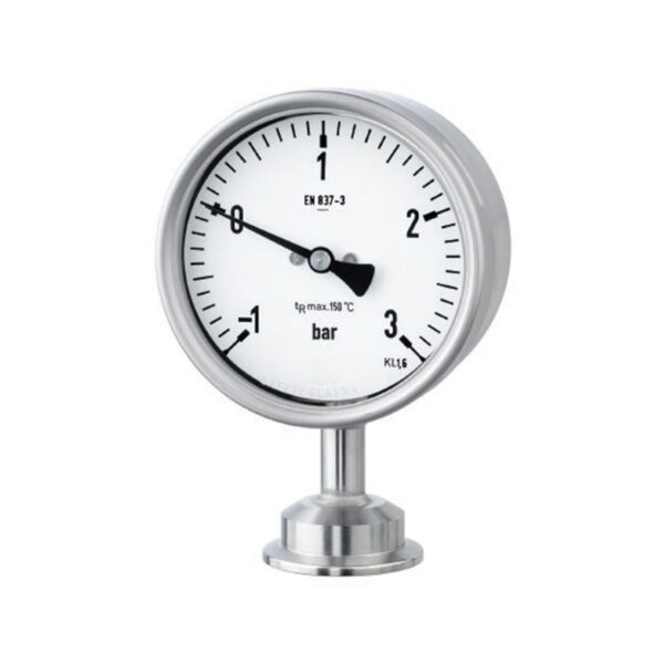 100mm FDA Compliant 'Dry' Diaphragm Pressure Gauge